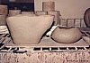 Super high end designer vases in greenware.