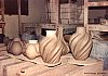 Super high end designer vases in greenware.