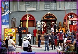Venice Beach California - freak show